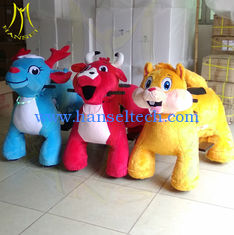 Chine Hansel amusement park coin operated kids indoor rides electric mountable animal fournisseur