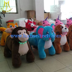 Chine Hansel  Hot selling shopping mall electric mountable animal plush ride fournisseur