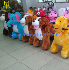 Chine Hansel  cheap amusement battery powered walking animal bike for adults fournisseur