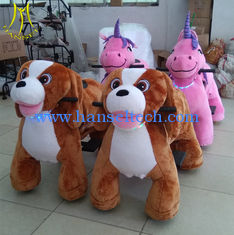 Chine Hansel  new plush animal electric scooter dinosaur park animal coin operated dog fournisseur