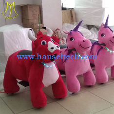 Chine Hansel kids rides motorcycle for sale amusement ride hot plush stuffed safari animal fournisseur