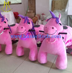 Chine Hansel plush horse plush electrical animal toy car stuffed animals zoo riding for kids fournisseur