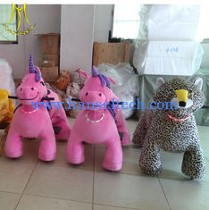 Chine Hansel amusement ride 4 wheel battery operated unicorn  kid bike electric scooter with battery fournisseur