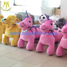Chine Hansel battery operated plush animals for kids zoo animal scooter for rent fournisseur
