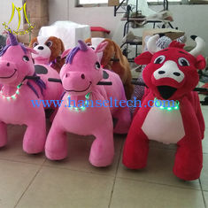 Chine Hansel  Hot sale large plush horse animal walking ride  plush animal electric scooter fournisseur