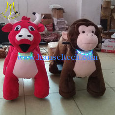 Chine Hansel   fast profits coin operated stuffed animal monkey plush electrical animal toy car fournisseur
