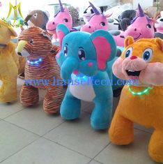 Chine Hansel  high quality coin operated plush motorized animal go kart ride in mall fournisseur