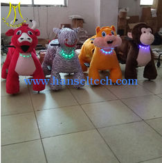 Chine Hansel Family ride on toys battery powered plush animal electric scooter fournisseur