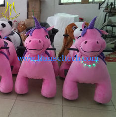 Chine Hansel  electronic kid riding car in shopping mall electric animal people ride on unicorn for sale fournisseur