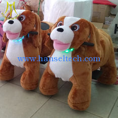 Chine Hansel plush rideable animal toy  animales montables electricos with battery for shopping mall fournisseur