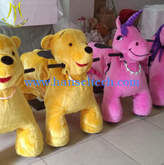 Chine Hansel cheap amusement rides for party motorized plush riding animals fournisseur