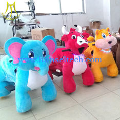 Chine Hansel amusement park plush walking electric mountable plush motorized animal fournisseur