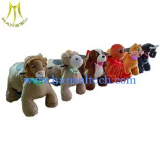 Chine Hansel  new coin operated battery plush animal electric scooter for shopping mall fournisseur