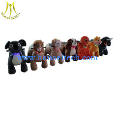 Chine Hansel  coin operated electric mountable plush motorized animal for shopping mall fournisseur