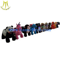 Chine Hansel  amusement park games electric riding panda machine used kiddie rides for sale fournisseur