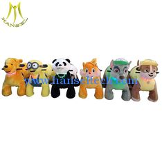 Chine Hansel  children's games paw patrol plush animal electric scooter for mall fournisseur