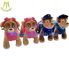 Chine Hansel  popular walking animal rides for shopping mall non coin motorized plush riding animal for kids fournisseur