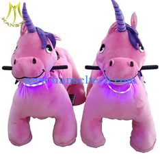 Chine Hansel  coin operated animal ride for mall no coins pet zoo electric ride on unicorn fournisseur