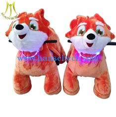 Chine Hansel large size non coin stuffed animal ride electric ride on animal toy for shopping malls fournisseur