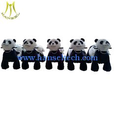 Chine Hansel   commercial plush walking animal adult ride on toys stuffed animals on wheels fournisseur