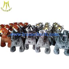 Chine Hansel shopping mall battery operated plush toys stuffed animals on wheels fournisseur