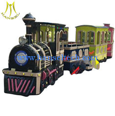Chine Hansel   amusement park rides battery power electric ride on trackless train fournisseur