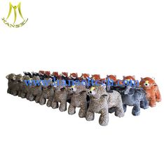 Chine Hansel  coin operated plush walking animal adult ride on toys for mall Guangzhou factory fournisseur