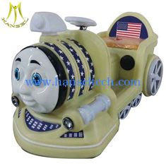 Chine Hansel entertainment equipment 12v 4 wheel electric battery power ride on train ride fournisseur
