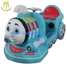 Chine Hansel outdoor playground battery power electric bumper car kids amusement ride on train fournisseur