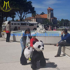 Chine Hansel hot selling battery operated stuffed electric motorized animal in mall fournisseur