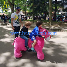 Chine Hansel high quality coin operated outdoor kids amusement rides electric plush motorized animals in mall fournisseur