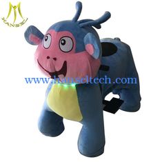 Chine Hansel motorized plush riding animal for kids non coin ride on animal toy for rental for parties fournisseur