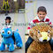 Hansel coin operated plush animals toy ride plush riding motorized animals fournisseur