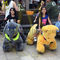Hansel amusement park animal kiddie rides plush animal in shopping center fournisseur