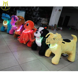 Hansel Stuffed Animals Plush Wheel Led Wheel Animation Motorized Plush Animals fournisseur