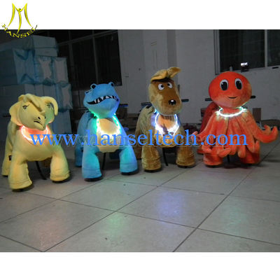 Hansel Animal Kiddie Rides Animal Walking Toys Plush Motorized Animals fournisseur