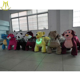 Hansel Motorized Plush Riding Animals 4 Wheels Bicycle Toy Happy Animals Ride Animal Ride fournisseur