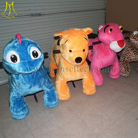 Hansel 2016 Animated Electronic Plush Toys Green Dinosaur Animal Ride For Mall fournisseur
