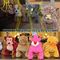 Hansel Indoor Playground Equipment Walking Plush Horse Animals Toy Ride On Furry Animals fournisseur