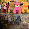 Hansel mechanical plush animal ride on toy from china animal ride for mall fournisseur