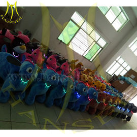 Hansel Best selling Kids Party Rental Electric Amusement Riding Bike Motorized Animal Rides fournisseur