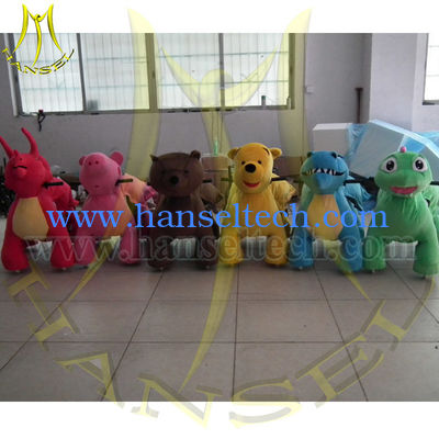 Hansel Guanzhou Plush Motorized Animal Scooters Indoor PlayGround Ride Animals fournisseur