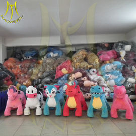 Hansel Cheap Amusement Park Kids Ride Electric Animal Motorcycle Walking Rides fournisseur