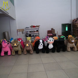 Hansel Cheap Amusement Park Kids Ride Electric Animal Motorcycle Walking Rides fournisseur
