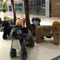 Hansel high quality CE kids dirvable plush coin operated electric rideable animal fournisseur