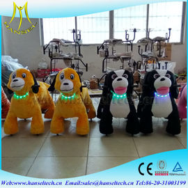 Hansel high quality plush electric animal scooters for kids ride in shopping malls fournisseur