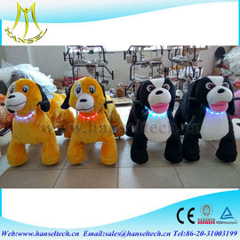 Hansel children and adult can drive coin operated plush animal happy rideable horse toys fournisseur