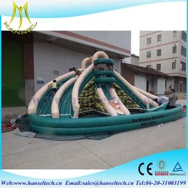 Hansel hot selling children amusement park inflatable bounce house inflatable bouncy castle fournisseur