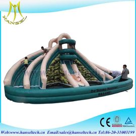 Hansel hot selling children amusement park inflatable bounce house inflatable bouncy castle fournisseur