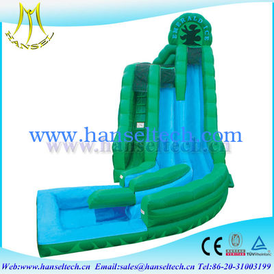 Hansel hot selling children entertainment PVC inflatable bouncer slide jumping slide for sale fournisseur